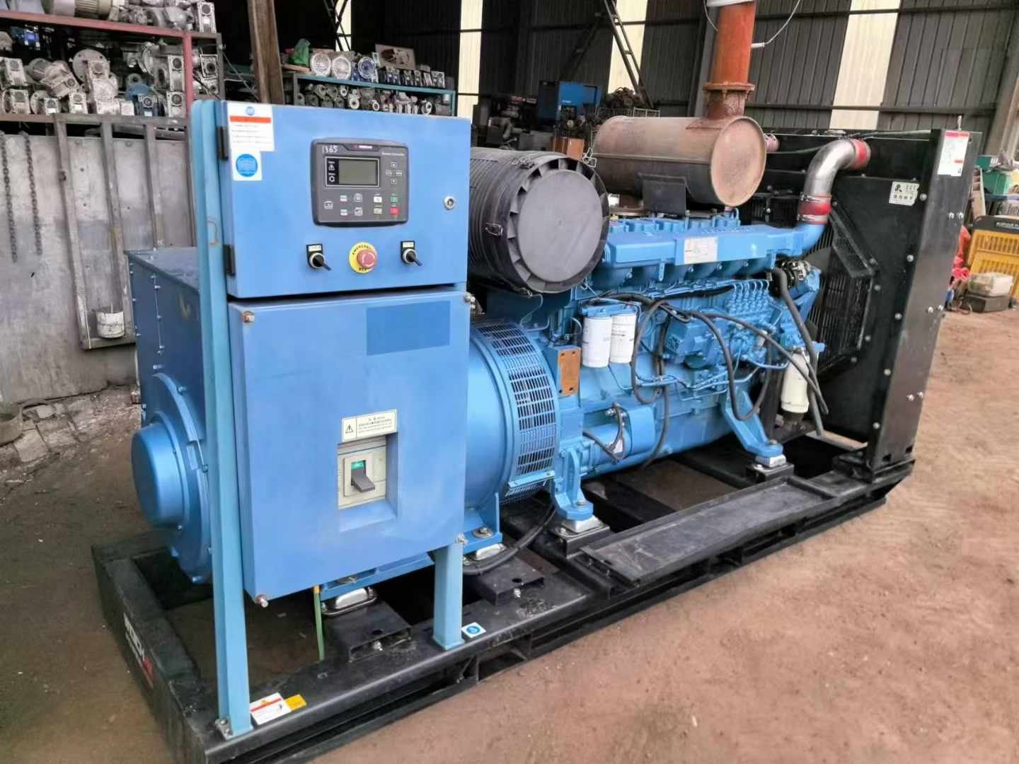 普安500kW 柴油发电机组可带动设备功率的计算公式是什么？