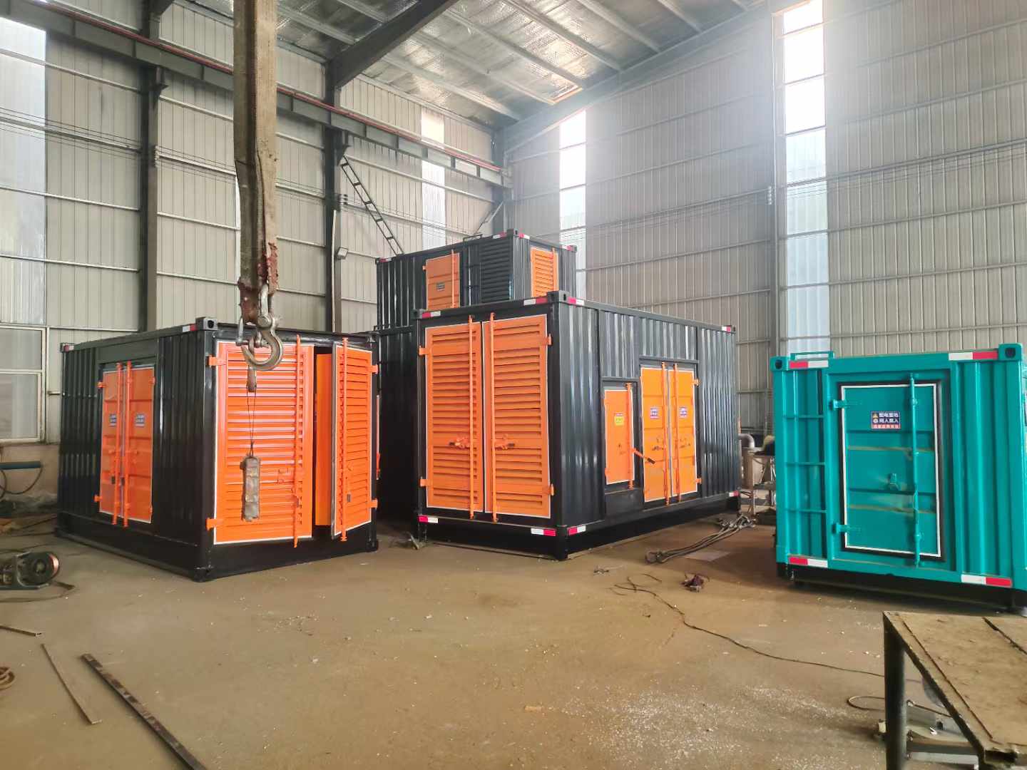 普安500kw柴油发电机组可以带动多少功率设备？